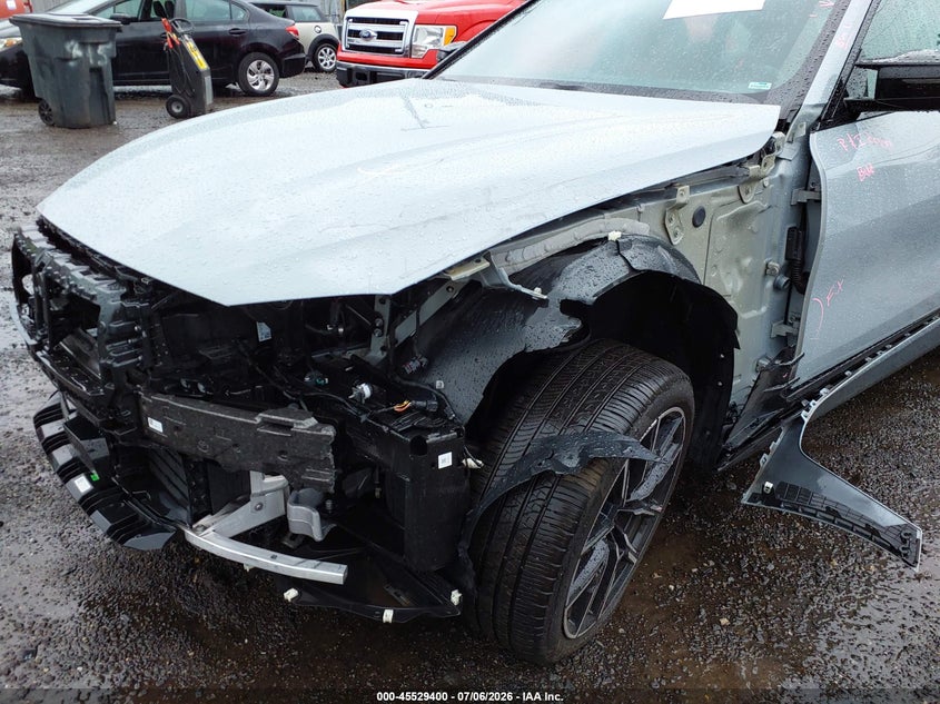 2025 BMW I4 VIN WBY33HD03SFU35333 IAAI salvage auction — LEFT FRONT, Wait Title, sold $22,250 on 2026-09-10 (photo 6)