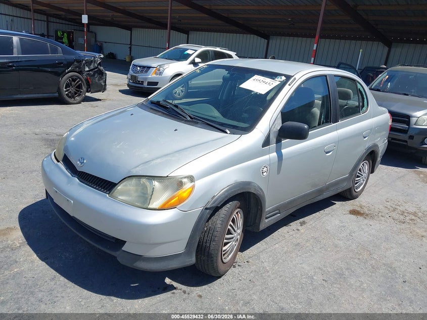 2001 Toyota Echo VIN JTDBT123110146535 IAAI salvage auction — LEFT SIDE, Salvage (California), sold $225 on 2026-07-30 (photo 2)