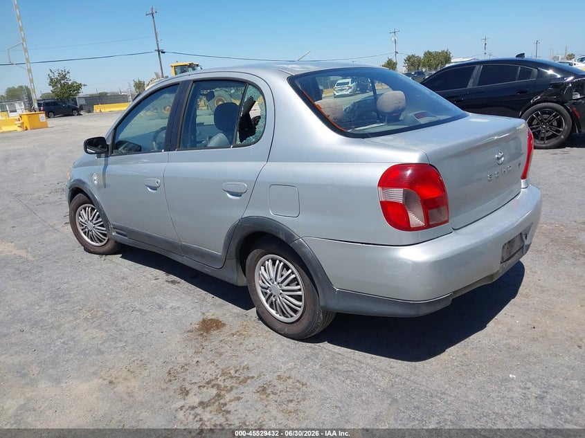 2001 Toyota Echo VIN JTDBT123110146535 IAAI salvage auction — LEFT SIDE, Salvage (California), sold $225 on 2026-07-30 (photo 3)