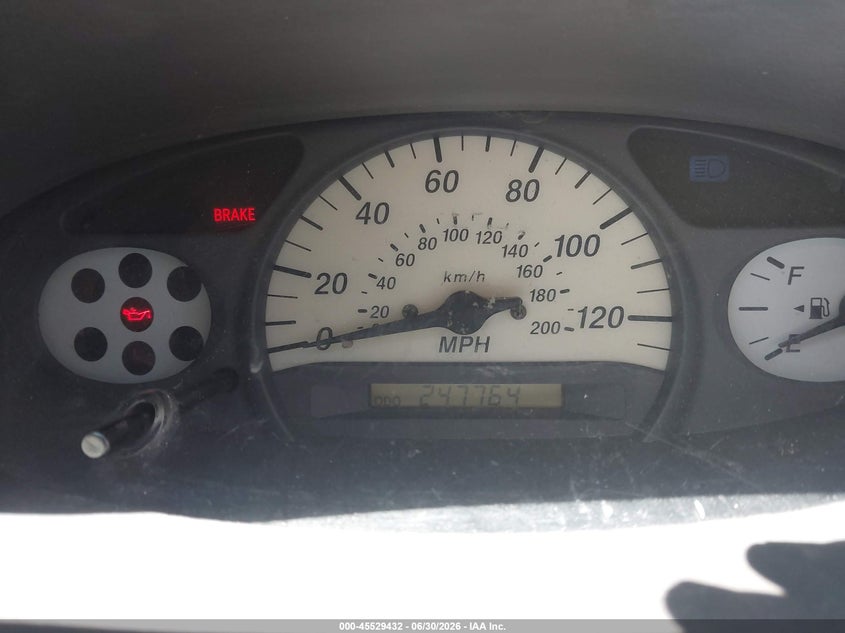 2001 Toyota Echo VIN JTDBT123110146535 IAAI salvage auction — LEFT SIDE, Salvage (California), sold $225 on 2026-07-30 (photo 7)