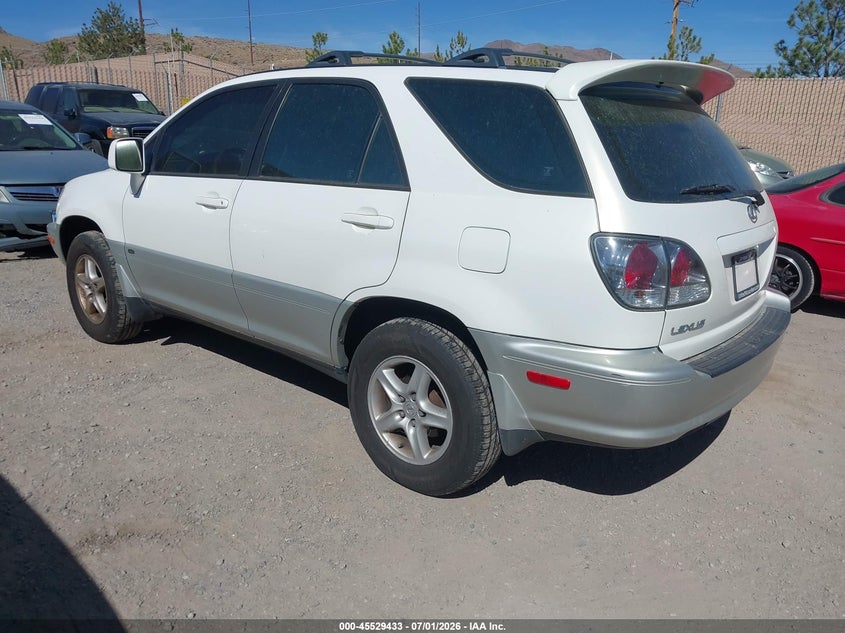 2002 Lexus Rx 300 VIN JTJHF10U920256034 IAAI salvage auction — NORMAL WEAR, Regular (Nevada), sold $650 on 2026-07-10 (photo 3)
