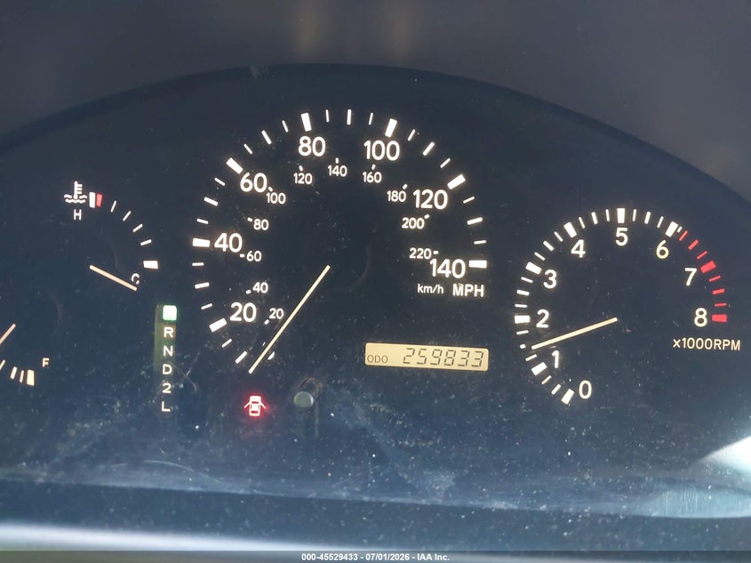 2002 Lexus Rx 300 VIN JTJHF10U920256034 IAAI salvage auction — NORMAL WEAR, Regular (Nevada), sold $650 on 2026-07-10 (photo 7)