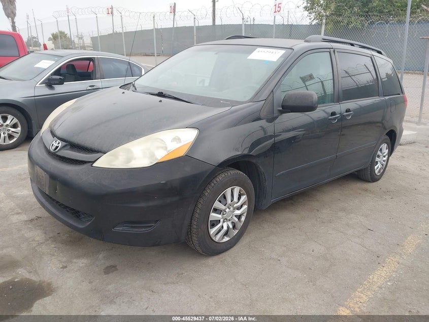 2010 Toyota Sienna VIN 5TDKK4CC0AS318506 IAAI salvage auction — FRONT END, Salvage (California), sold $1,650 on 2026-08-02 (photo 2)