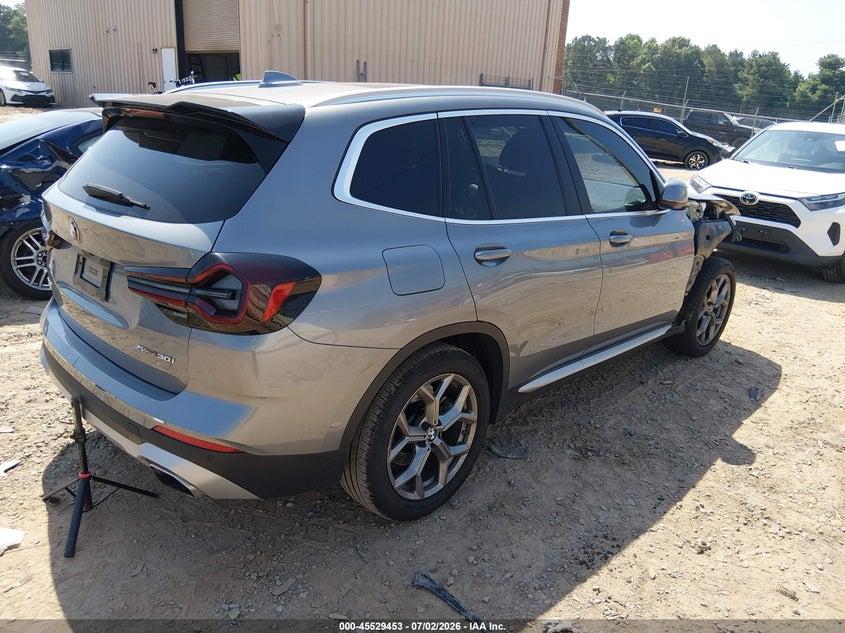 2024 BMW X3 VIN 5UX43DP02R9V05857 IAAI salvage auction — FRONT END, Salvage (North Carolina), sold $7,400 on 2026-07-30 (photo 4)