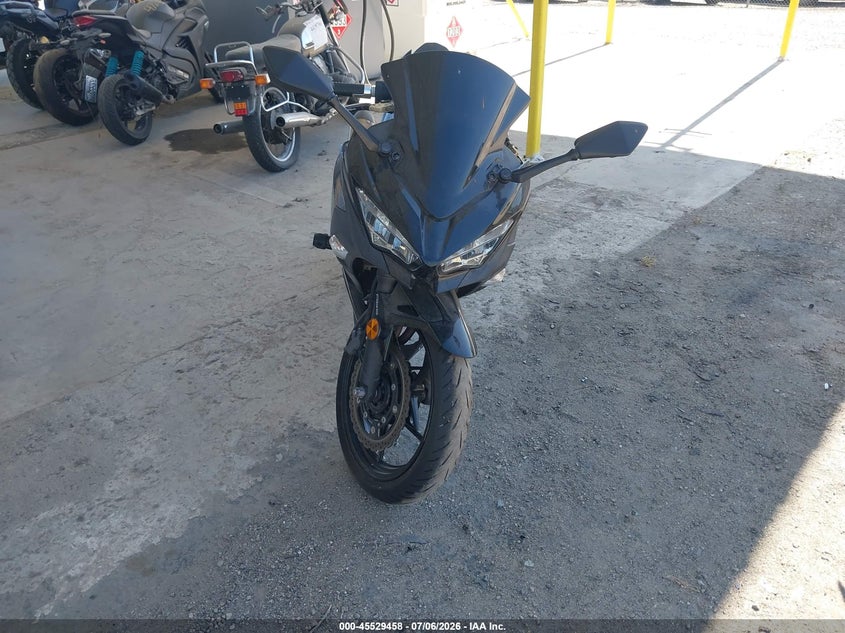 2019 Kawasaki Ninja VIN JKAEXKG17KDA30987 IAAI salvage auction — NORMAL WEAR, Clear (California), sold $1,350 on 2026-07-08 (photo 5)