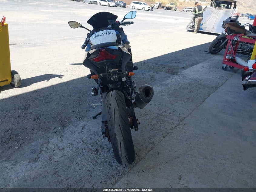 2019 Kawasaki Ninja VIN JKAEXKG17KDA30987 IAAI salvage auction — NORMAL WEAR, Clear (California), sold $1,350 on 2026-07-08 (photo 6)