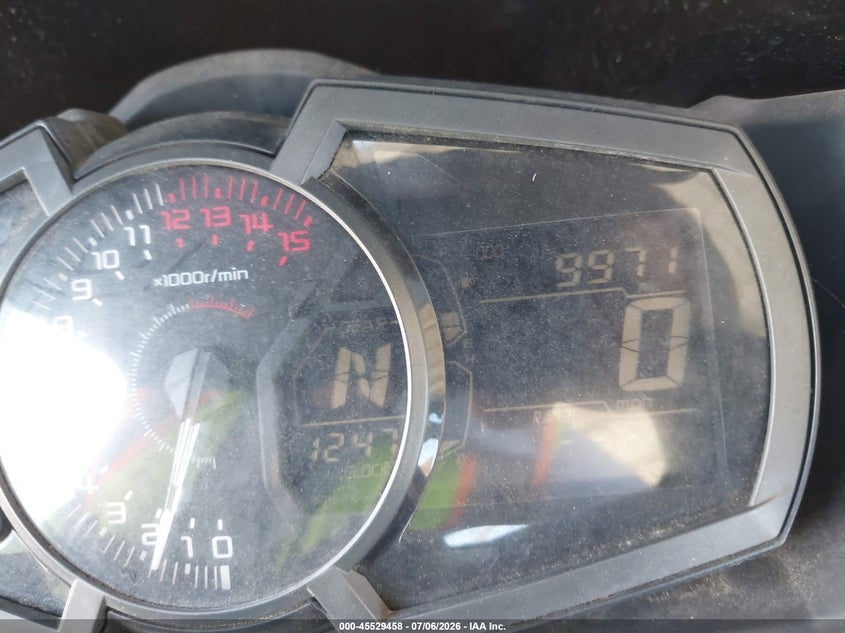 2019 Kawasaki Ninja VIN JKAEXKG17KDA30987 IAAI salvage auction — NORMAL WEAR, Clear (California), sold $1,350 on 2026-07-08 (photo 7)