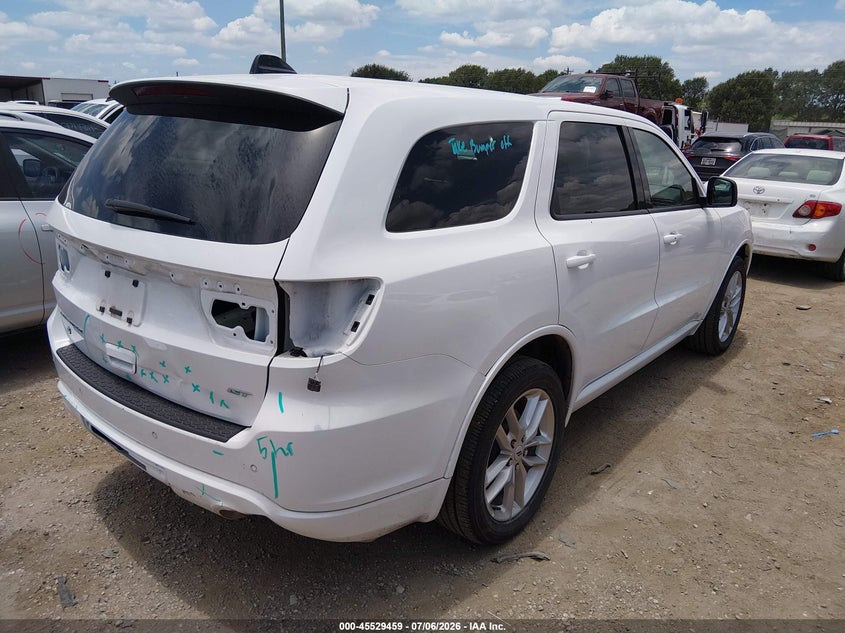 2025 Dodge Durango VIN 1C4RDJDGXSC547917 IAAI salvage auction — REAR END, Salvage Title, sold $20,550 on 2026-07-28 (photo 4)