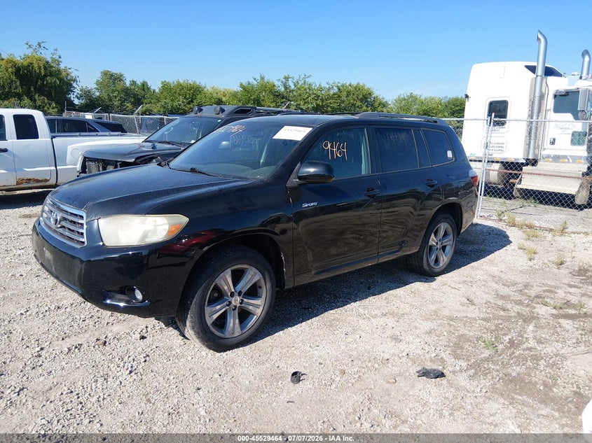 2008 Toyota Highlander VIN JTEES43A082074042 IAAI salvage auction — NORMAL WEAR, Regular Certificate (Iowa), sold $1,950 on 2026-07-20 (photo 2)