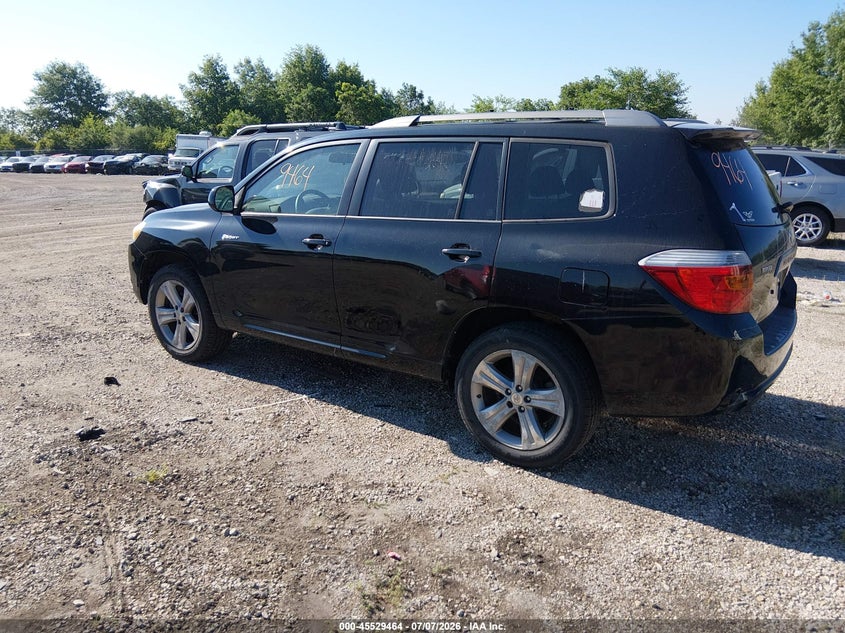 2008 Toyota Highlander VIN JTEES43A082074042 IAAI salvage auction — NORMAL WEAR, Regular Certificate (Iowa), sold $1,950 on 2026-07-20 (photo 3)