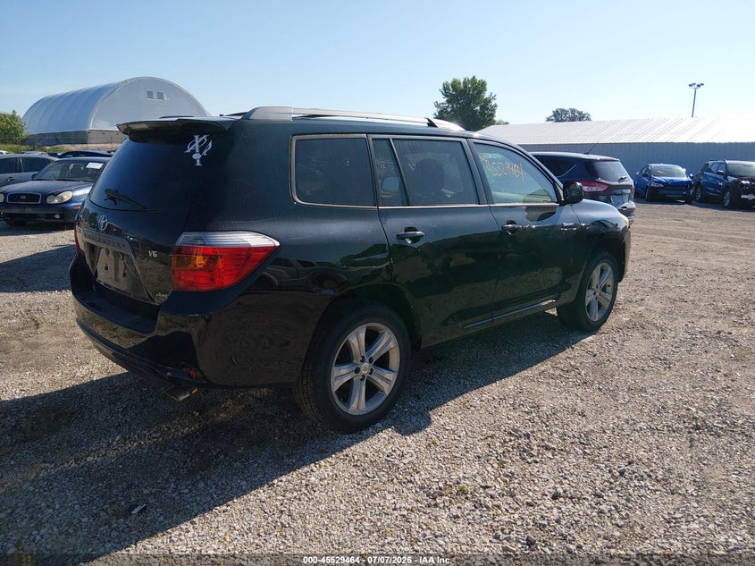 2008 Toyota Highlander VIN JTEES43A082074042 IAAI salvage auction — NORMAL WEAR, Regular Certificate (Iowa), sold $1,950 on 2026-07-20 (photo 4)