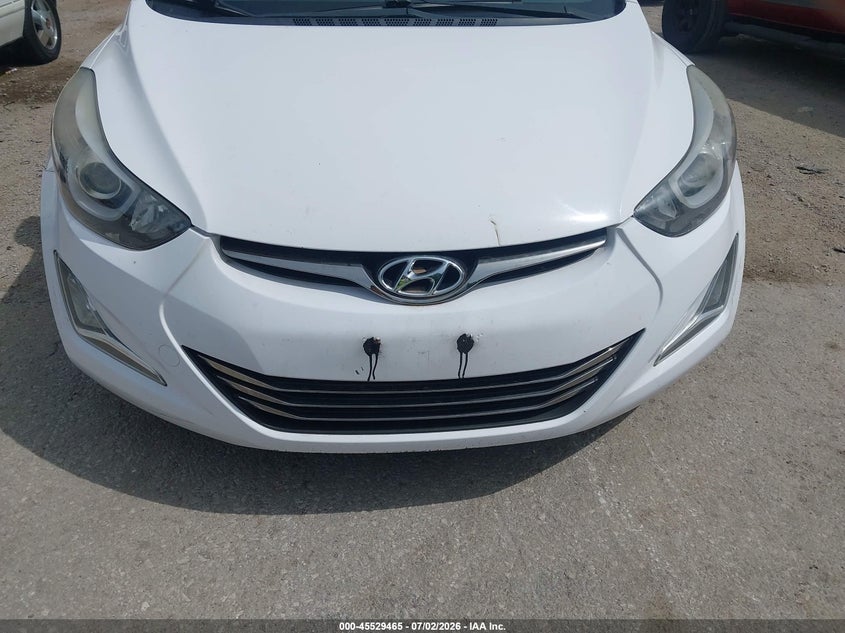 2015 Hyundai Elantra VIN KMHDH4AHXFU342574 IAAI salvage auction — NORMAL WEAR, Clear (Kansas), sold $1,050 on 2026-07-15 (photo 6)