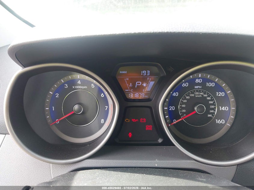 2015 Hyundai Elantra VIN KMHDH4AHXFU342574 IAAI salvage auction — NORMAL WEAR, Clear (Kansas), sold $1,050 on 2026-07-15 (photo 7)