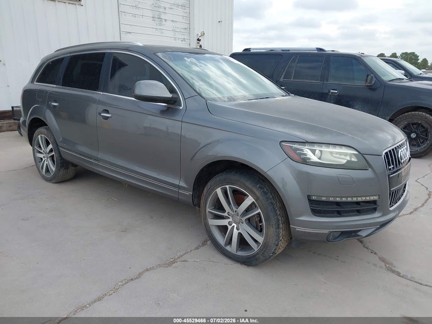 2010 Audi Q7 VIN WA1VYBFE7AD001700 IAAI salvage auction — NORMAL WEAR, Original (Texas), sold $100 on 2026-07-09 (photo 1)