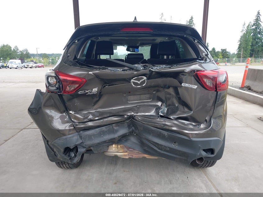 2016 Mazda Cx-5 VIN JM3KE4DY8G0823360 IAAI salvage auction — REAR END, Bill Of Sale (Washington), sold $2,300 on 2026-07-22 (photo 6)
