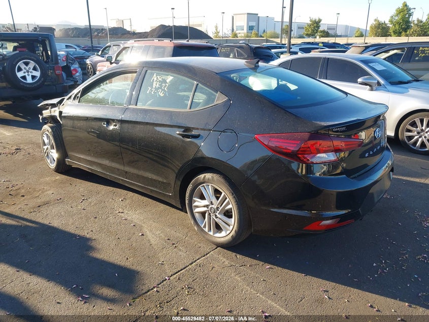 2020 Hyundai Elantra VIN 5NPD84LF5LH566471 IAAI salvage auction — LEFT FRONT, Salvage Certificate (California), sold $2,650 on 2026-07-24 (photo 3)