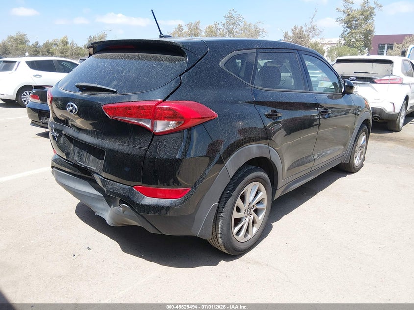 2016 Hyundai Tucson VIN KM8J23A43GU231510 IAAI salvage auction — REAR END, Salvage Title, sold $3,150 on 2026-07-20 (photo 4)
