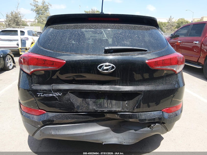 2016 Hyundai Tucson VIN KM8J23A43GU231510 IAAI salvage auction — REAR END, Salvage Title, sold $3,150 on 2026-07-20 (photo 6)