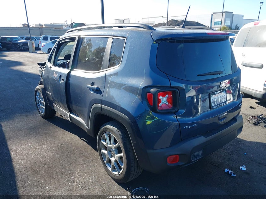2022 Jeep Renegade VIN ZACNJDB17NPN83374 IAAI salvage auction — LEFT FRONT, Salvage Title, sold $4,000 on 2026-07-31 (photo 3)