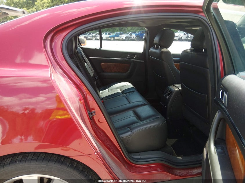 2014 Lincoln Mks VIN 1LNHL9FT4EG606265 IAAI salvage auction — LEFT FRONT, Salvage (Missouri), sold $950 on 2026-07-26 (photo 8)