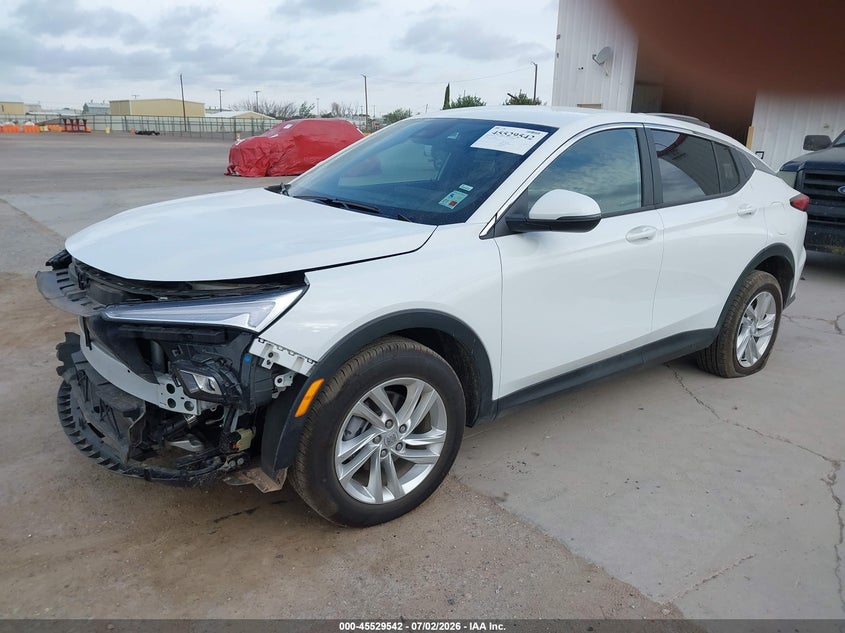2026 Buick Envista VIN KL47LAEP3TB136854 IAAI salvage auction — LEFT FRONT, Wait Title, sold $11,800 on 2026-08-25 (photo 2)