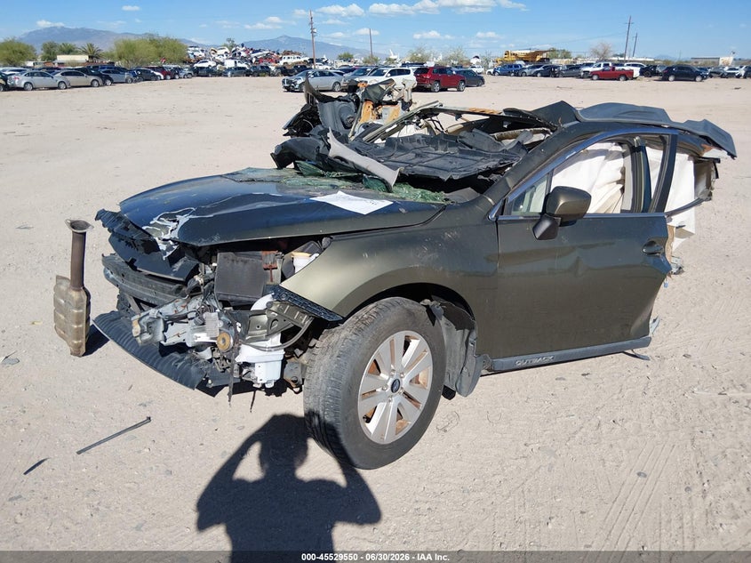 2015 Subaru Outback VIN 4S4BSBDC3F3239855 IAAI salvage auction — ALL OVER, Non-Repairable (Arizona), sold $25 on 2026-07-09 (photo 2)