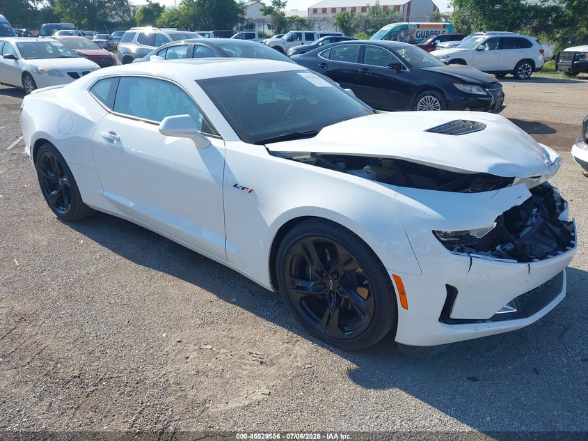 2023 Chevrolet Camaro VIN 1G1FF1R74P0111135 IAAI salvage auction — FRONT END, Salvage (Iowa), sold $11,600 on 2026-07-28 (photo 1)