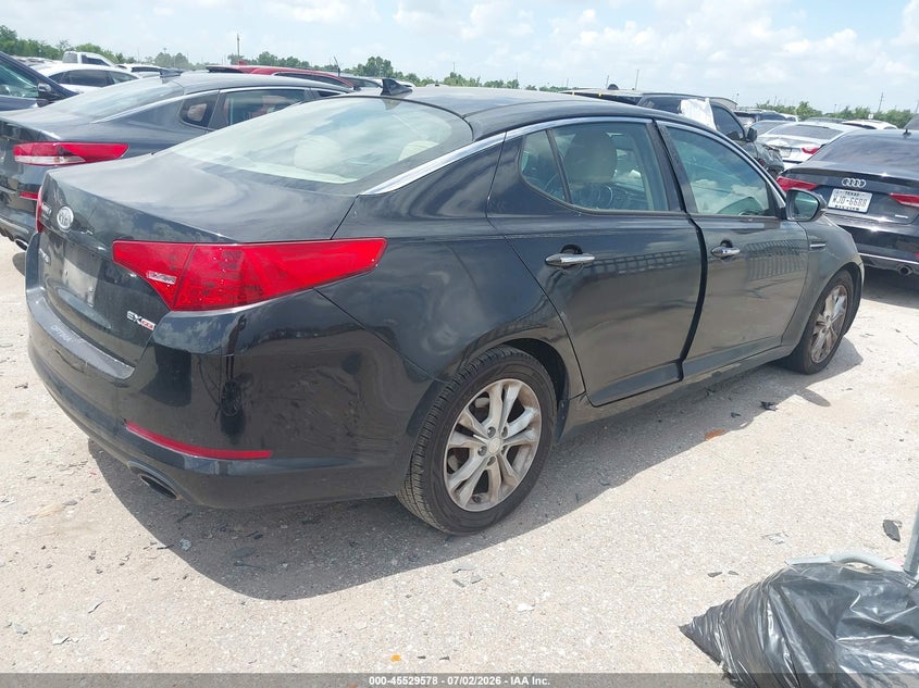 2012 Kia Optima VIN 5XXGN4A71CG018657 IAAI salvage auction — NORMAL WEAR, Original (Texas), sold $650 on 2026-07-22 (photo 4)