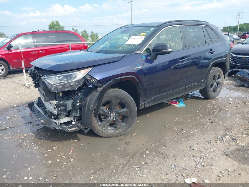 2020 Toyota Rav 4 VIN JTMEWRFV8LJ046685 IAAI salvage auction — FRONT END, Salvage Title, sold $11,300 on 2026-07-30 (photo 2)