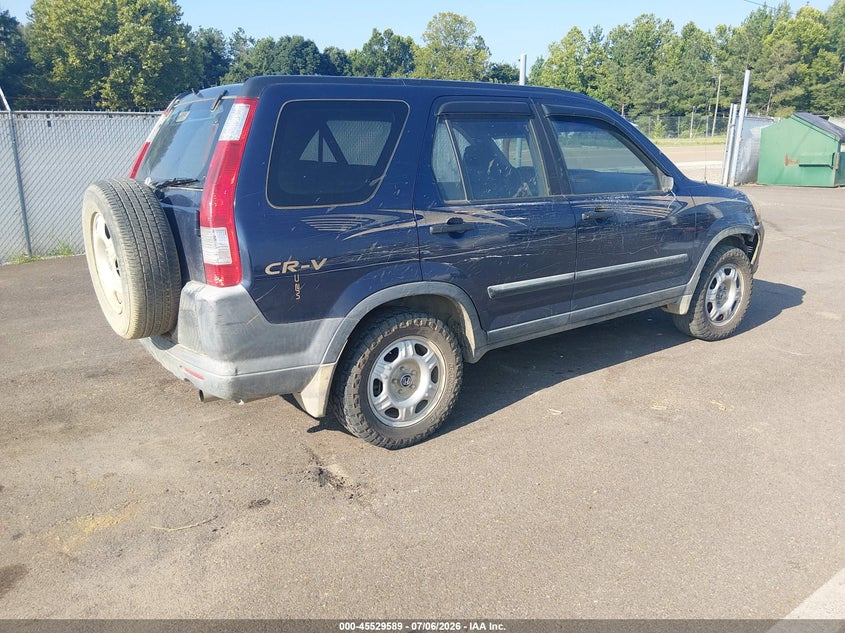 2005 Honda Cr-v VIN JHLRD68545C017617 IAAI salvage auction — SIDE, Salvage (Mississippi), sold $525 on 2026-07-30 (photo 4)