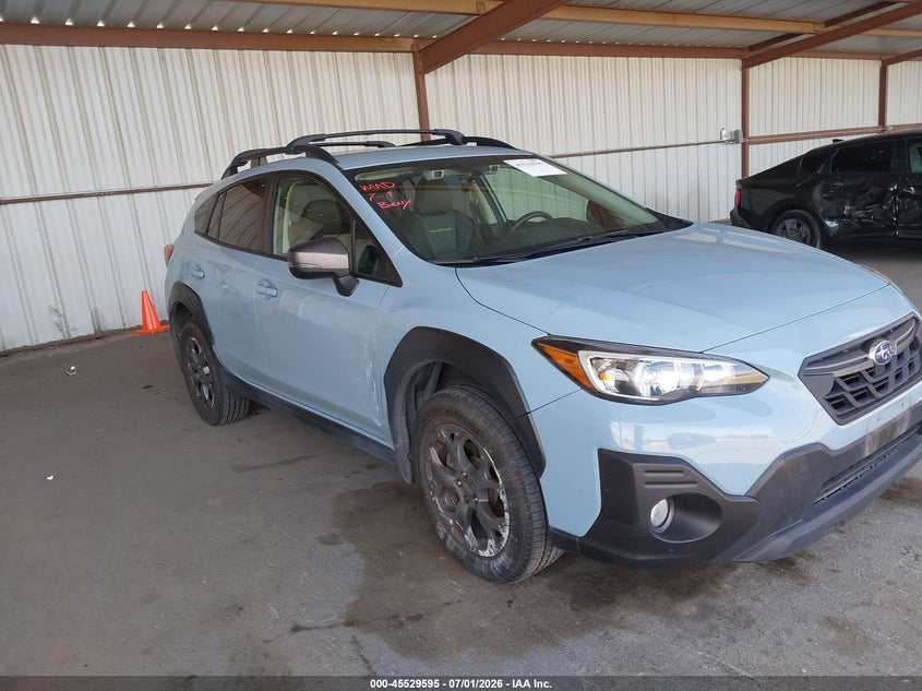 2021 Subaru VIN JF2GTHRC1MH322821 IAAI salvage auction — SIDE, Salvage Title, sold $6,150 on 2026-07-23 (photo 1)