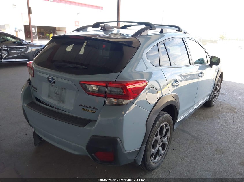 2021 Subaru VIN JF2GTHRC1MH322821 IAAI salvage auction — SIDE, Salvage Title, sold $6,150 on 2026-07-23 (photo 4)