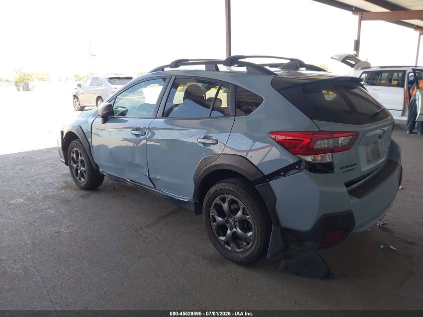 2021 Subaru VIN JF2GTHRC1MH322821 IAAI salvage auction — SIDE, Salvage Title, sold $6,150 on 2026-07-23 (photo 6)