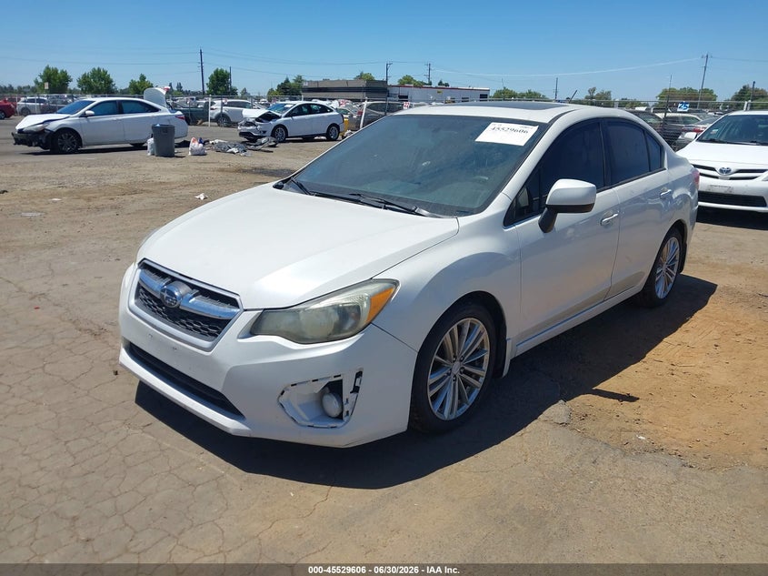 2014 Subaru Impreza VIN JF1GJAH65EH022178 IAAI salvage auction — NORMAL WEAR, Clear - Dealer Only (California), sold $1,200 on 2026-07-15 (photo 2)