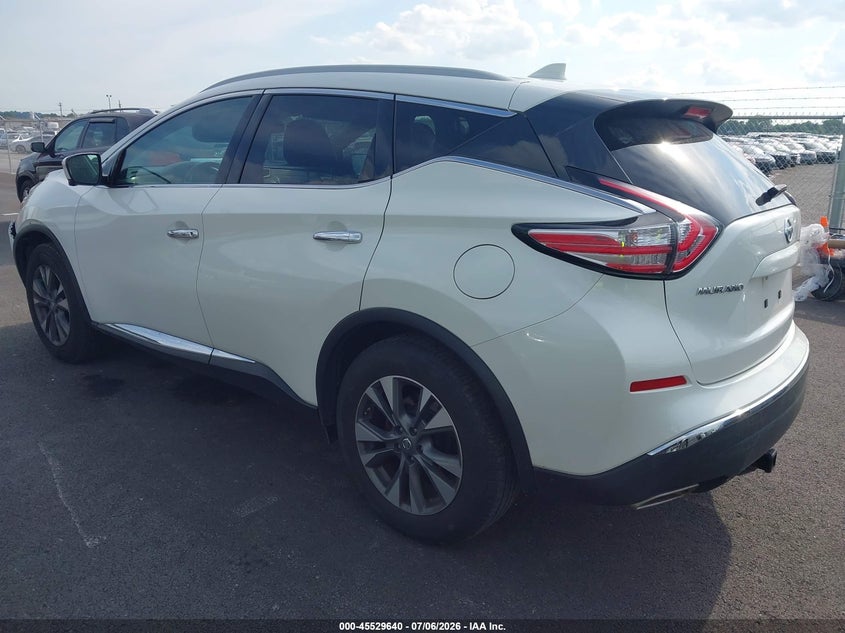 2018 Nissan Murano VIN 5N1AZ2MH4JN192772 IAAI salvage auction — LEFT FRONT, Salvage (Illinois), sold $3,000 on 2026-09-03 (photo 3)