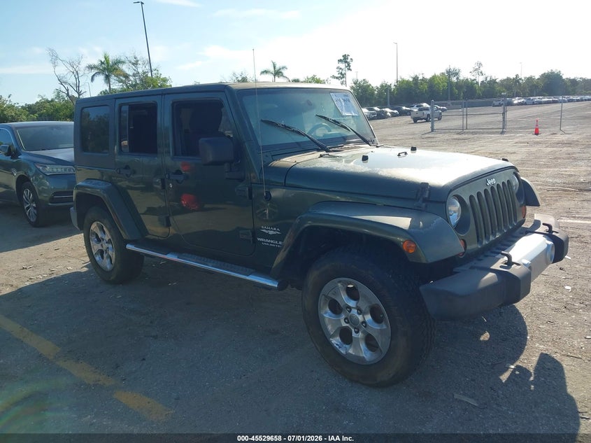 2007 Jeep Wrangler unlimited VIN 1J4GA59187L157962 IAAI salvage auction — NORMAL WEAR, Clear (Florida), sold $1,950 on 2026-08-03 (photo 1)