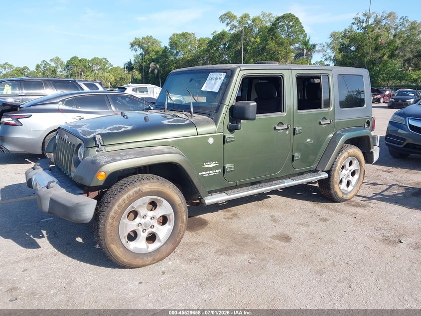 2007 Jeep Wrangler unlimited VIN 1J4GA59187L157962 IAAI salvage auction — NORMAL WEAR, Clear (Florida), sold $1,950 on 2026-08-03 (photo 2)