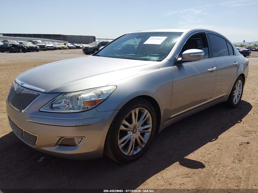 2010 Hyundai Genesis VIN KMHGC4DF4AU086298 IAAI salvage auction — NORMAL WEAR, Clear (Arizona), sold $25 on 2026-07-21 (photo 2)