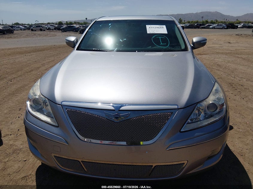 2010 Hyundai Genesis VIN KMHGC4DF4AU086298 IAAI salvage auction — NORMAL WEAR, Clear (Arizona), sold $25 on 2026-07-21 (photo 6)