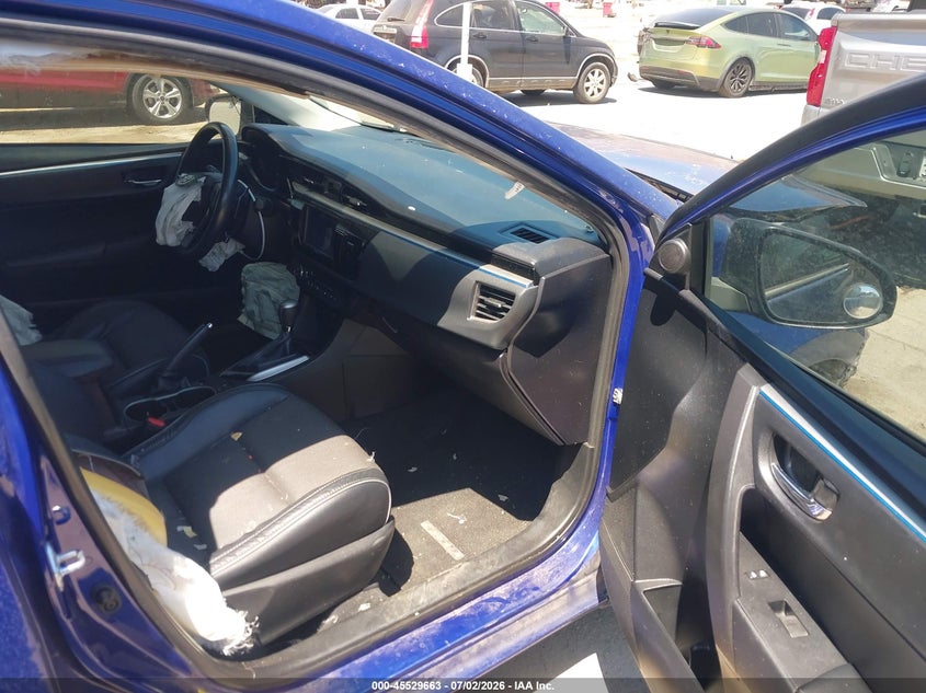2014 Toyota Corolla VIN 5YFBURHE9EP080316 IAAI salvage auction — FRONT END, Salvage (California), sold $1,700 on 2026-07-14 (photo 5)