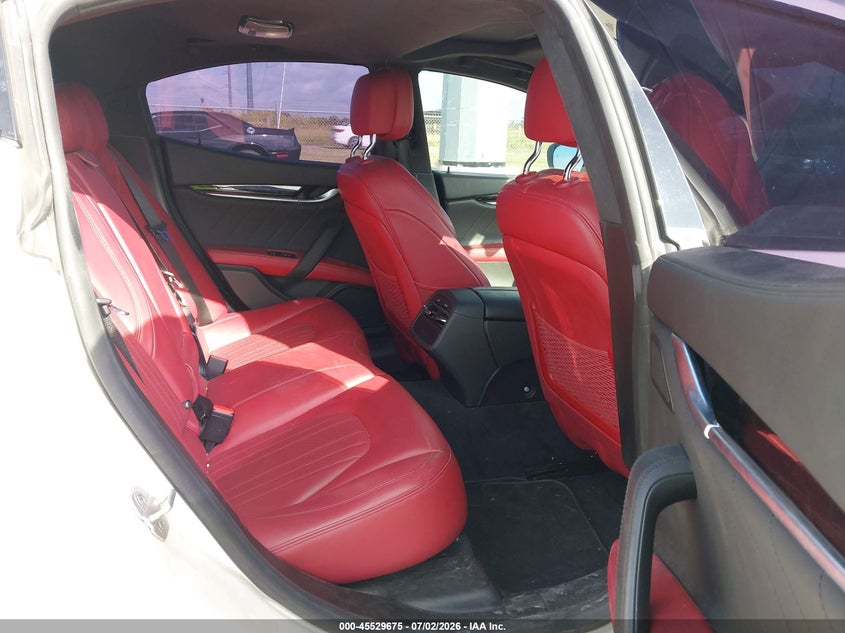 2023 Maserati Ghibli VIN ZAM57YSM0PX423691 IAAI salvage auction — WATER/FLOOD, Salvage (Texas), sold $8,200 on 2026-08-11 (photo 8)