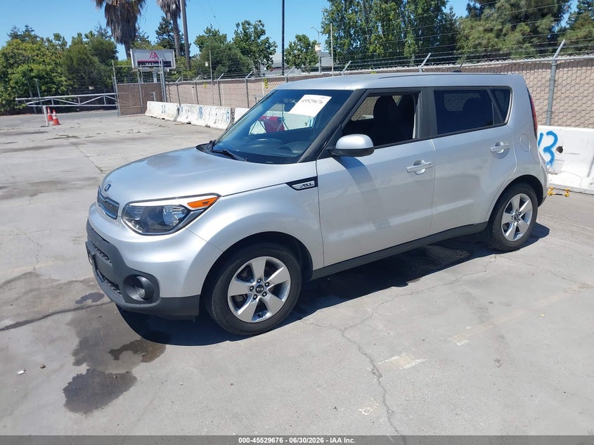 2017 Kia Soul VIN KNDJN2A22H7463505 IAAI salvage auction — NORMAL WEAR, Clear - Dealer Only (California), sold $1,225 on 2026-07-29 (photo 2)