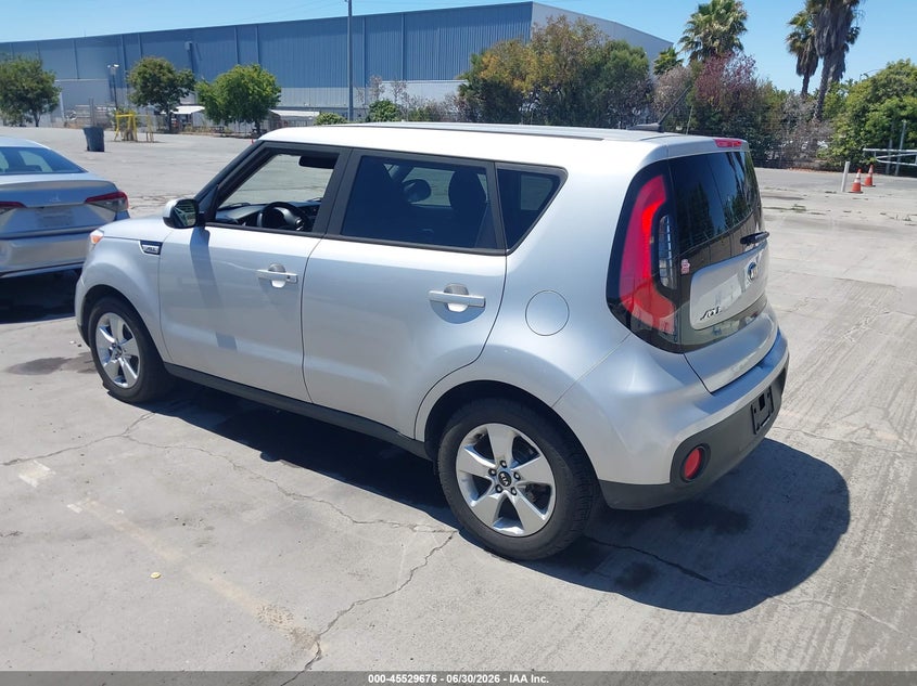 2017 Kia Soul VIN KNDJN2A22H7463505 IAAI salvage auction — NORMAL WEAR, Clear - Dealer Only (California), sold $1,225 on 2026-07-29 (photo 3)