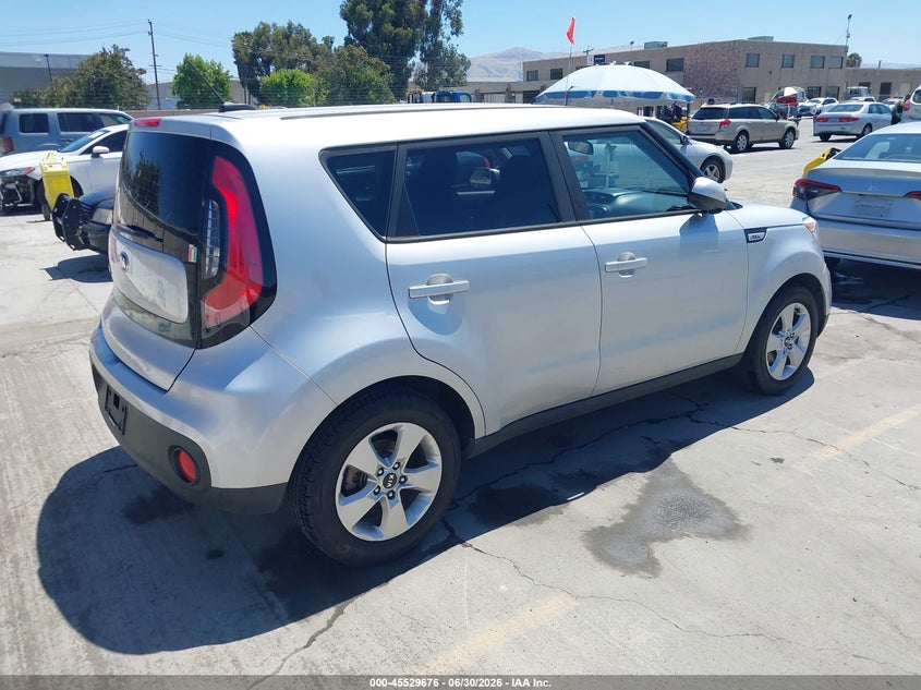 2017 Kia Soul VIN KNDJN2A22H7463505 IAAI salvage auction — NORMAL WEAR, Clear - Dealer Only (California), sold $1,225 on 2026-07-29 (photo 4)