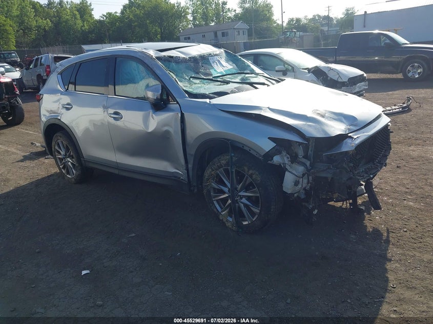 2021 Mazda Cx-5 VIN JM3KFBDM3M0355578 IAAI salvage auction — ROLLOVER, Salvage Title, sold $1,500 on 2026-07-26 (photo 1)