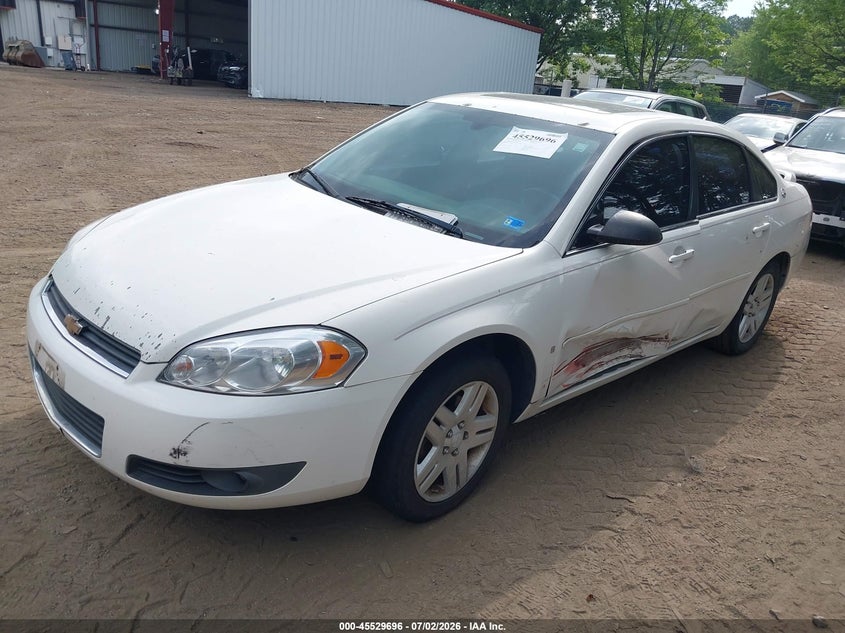 2006 Chevrolet Impala VIN 2G1WC581869234812 IAAI salvage auction — LEFT SIDE, Clear (Virginia), sold $375 on 2026-07-19 (photo 2)