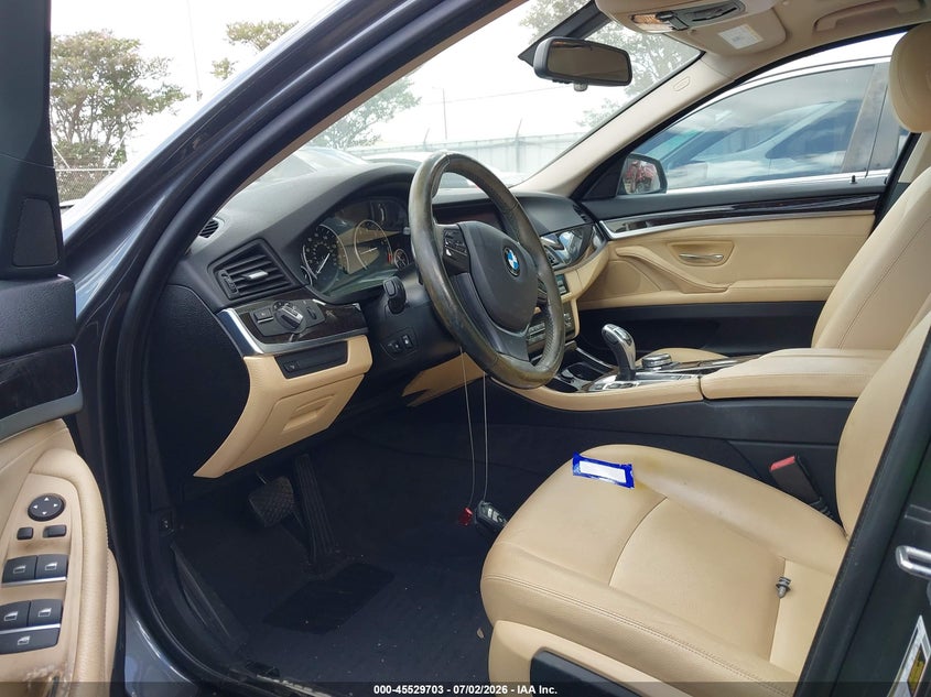 2016 BMW 5er VIN WBA5B1C56GG131316 IAAI salvage auction — ENGINE DAMAGE, Salvage (Texas), sold $3,550 on 2026-07-29 (photo 5)