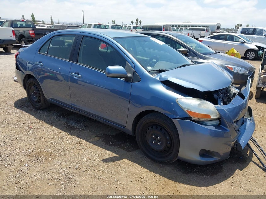 2008 Toyota Yaris VIN JTDBT923081265616 IAAI salvage auction — FRONT & REAR, Salvage (California), sold $675 on 2026-07-20 (photo 1)
