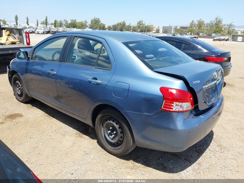 2008 Toyota Yaris VIN JTDBT923081265616 IAAI salvage auction — FRONT & REAR, Salvage (California), sold $675 on 2026-07-20 (photo 3)