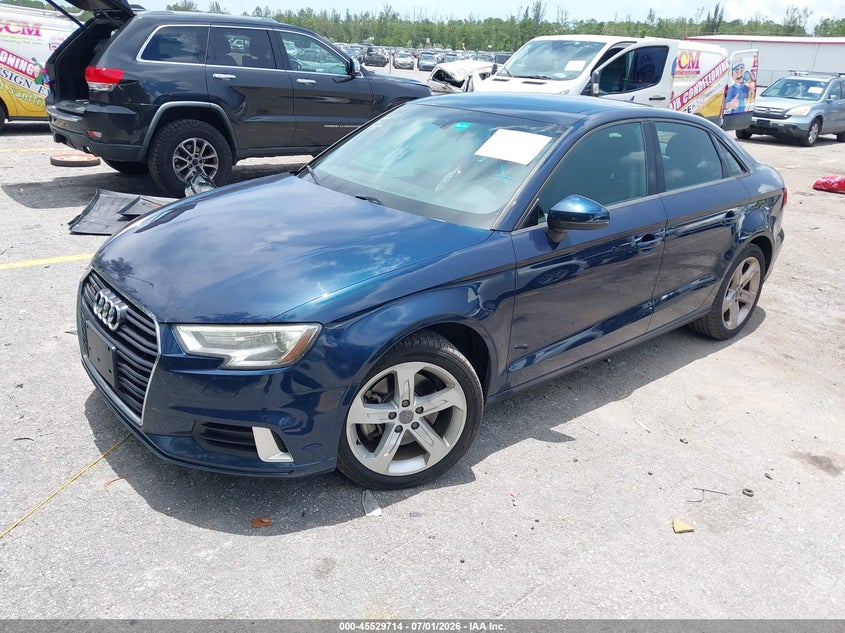 2018 Audi A3 VIN WAUB8GFF1J1039422 IAAI salvage auction — SIDE, Rebuildable (Florida), sold $1,750 on 2026-07-29 (photo 2)